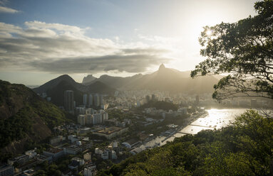 View from Sugarloaf mountain, Rio De Janeiro, Brazil - CUF35666