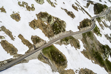 Schweiz, Kanton Uri, Luftbild vom Sustenpass - STSF01682