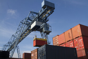 Containerhafen, Basel, Schweiz - CUF38492