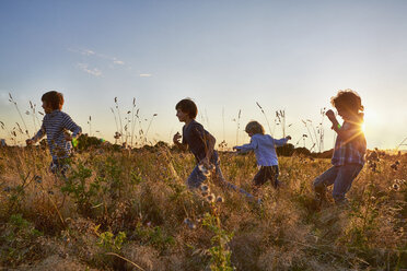 Family out walking in the park - CUF38556