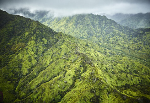 USA, Hawaii, Kauai, Na Pali Coast landschaftlich schön, Luftaufnahme - CVF00920