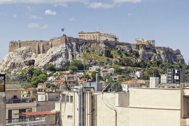 Greece, Attica, Athens, View to Acropolis - MAMF00157