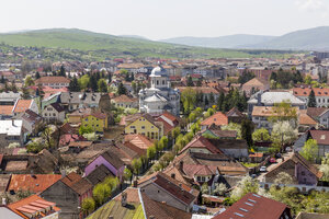 Rumänien, Bistrita, Stadtbild - MABF00478