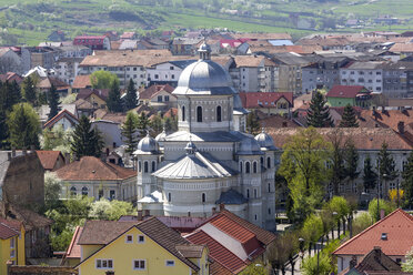 Rumänien, Bistrita, Stadtbild - MABF00479