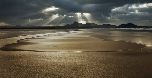 Caleta de Famara, Lanzarote, Spanien - CUF39582