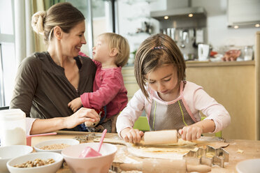 Girl baking in kitchen - CUF39909