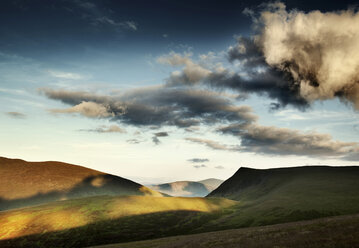 Blick vom Skiddaw, Lake District, England - CUF40929