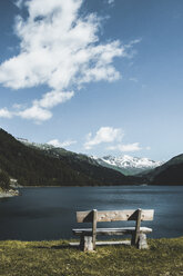 Schweiz, Graubünden, Surses, Stausee Marmorera - DWIF00944