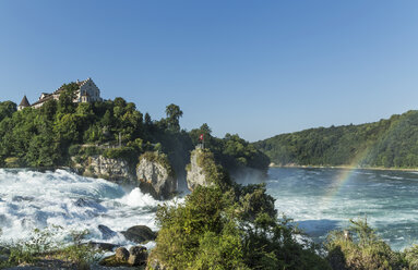 River Rhine waterfalls, Schaffausen, Canton Schaffaus, Switzerland - CUF41722