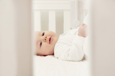 Baby allein im Kinderbett - CUF42067