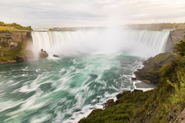 Kanada, Ontario, Niagara Falls dramatische Langzeitbelichtung Blick - WPEF00697