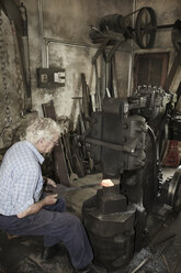 Blacksmith at work - CUF43326