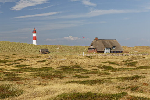 Deutschland, Nordfriesland, Sylt, Leuchtturmliste Ost - GFF01072