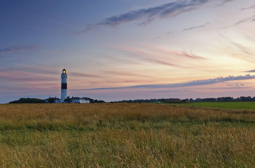 Deutschland, Nordfriesland, Sylt, Leuchtturm Kampen - GFF01081