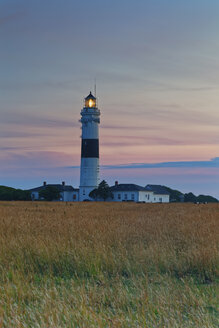 Deutschland, Nordfriesland, Sylt, Leuchtturm Kampen - GFF01083