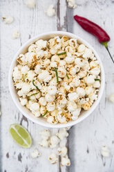 Schale Popcorn mit Chili- und Limettengeschmack - LVF07313