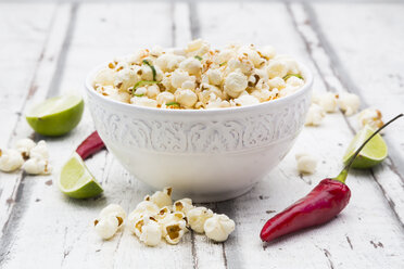 Schale Popcorn mit Chili- und Limettengeschmack - LVF07314