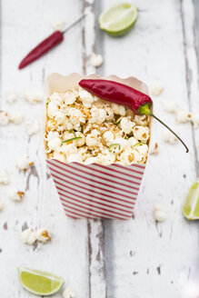 Schachtel Popcorn mit Chili- und Limettengeschmack - LVF07316