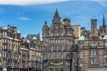 UK, Scotland, Edinburgh, historical facades - THAF02184