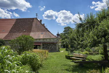 Germany, Baden-Wurttemberg, Sigmaringen district, Herb garden of Inzigkofen monastery - EL01897