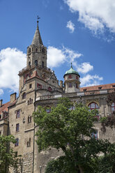 Germany, Baden-Wurttemberg, Sigmaringen district, Close-up of Sigmaringen Castle - EL01901