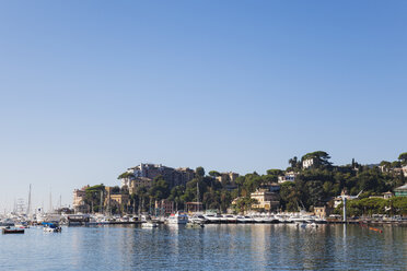 Italien, Ligurien, Riviera di Levante, Golfo del Tigullio, Rapallo, Hafen - GWF05591