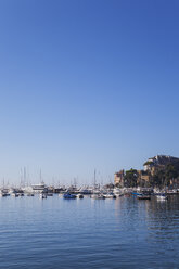 Italien, Ligurien, Riviera di Levante, Golfo del Tigullio, Rapallo, Hafen - GWF05593