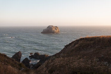 USA, California, West Coast, landscape at sunset - AFVF01055