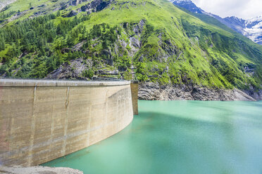 Deutschland, Land Salzburg, Bezirk Zell am See, Staumauer Mooserboden - AIF00509