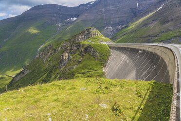 Deutschland, Land Salzburg, Bezirk Zell am See, Staumauer Mooserboden - AIF00513