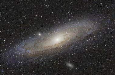 Astrofotografie, Spiralgalaxie Messier 31 oder Andromeda-Galaxie - THGF00058