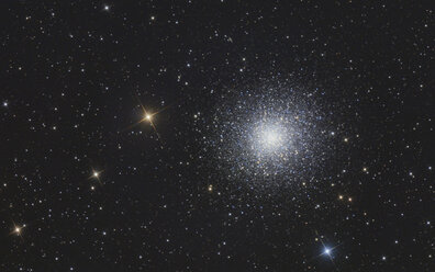 Astrophotography, globular cluster Messier 13 or Hercules Cluster - THGF00067
