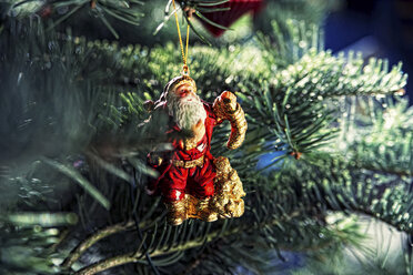 Weihnachtsmann Weihnachtsschmuck am Baum - ISF18295