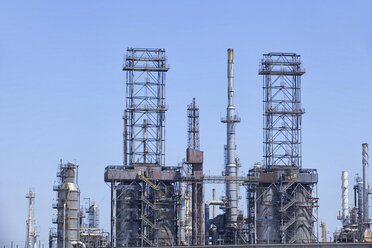 Raffineriefabrik im Hafen von Los Angeles, Kalifornien, USA - ISF18657