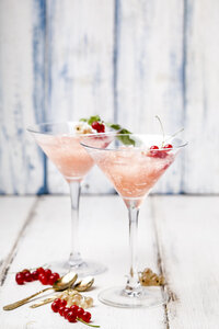 Frose, Rosen-Slushie mit roten Johannisbeeren - SBDF03712