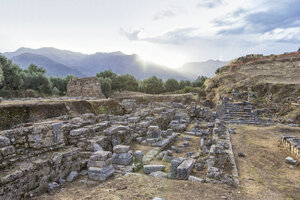 Greece, Peloponnese, Laconia, Sparta, amphitheatre - MAMF00171