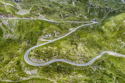 Schweiz, Kanton Graubünden, Livigno Alpen, Berninapass, lizenzfreies Stockfoto