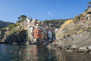 Italien, Ligurien, La Spezia, Nationalpark Cinque Terre, Riomaggiore - RPSF00220