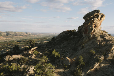 Felsformationen und Gipfel des Comb Ridge, Bears Ears National Monument in Utah. - MINF05549