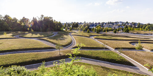 Deutschland, Baden-Württemberg, Stuttgart, Schülerpark, Wege - WDF04783