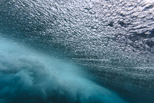 Malediven, Ozean, Unterwasseraufnahme, Welle - KNTF01207