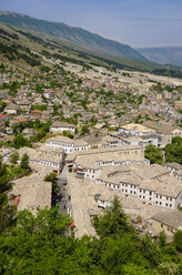 Albania, Gjirokaster, Old town, Qafa e Pazarit - SIEF07845
