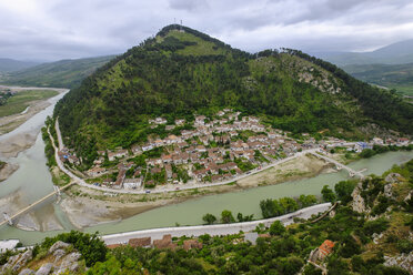Albania, Berat County, Berat, Gorica, Osum river - SIEF07862