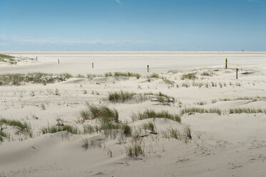 Deutschland, Schleswig-Holstein, Sankt Peter-Ording, Sandstrand - UMF00843