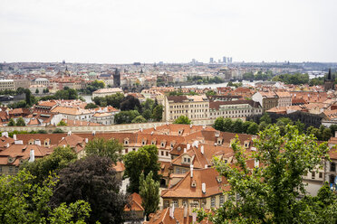 Tschechien, Prag, Blick auf die Stadt vom Hradschin - GEMF02320