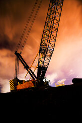 Night Infrastructure Building Construction - AURF01461