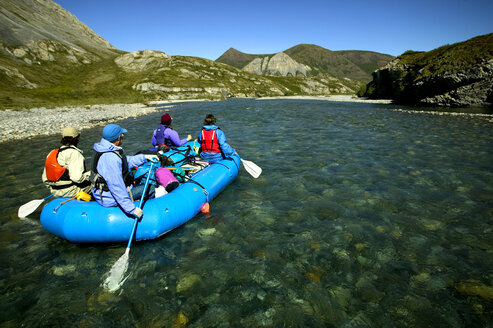 Rafting im Alaska National Wildlife Refuge - AURF01510