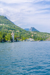 Italy, Lombardy, Gardone Riviera, Lake Garda, Torre di San Marco - MHF00457