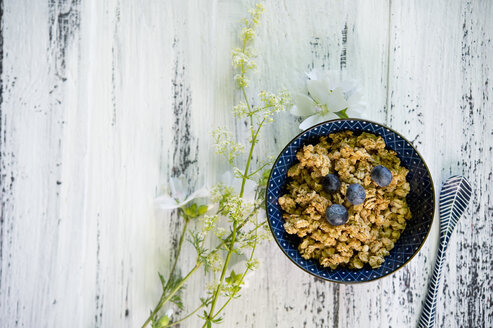 Schale Müsli mit Heidelbeeren - ASF06217