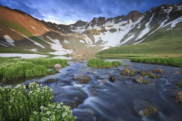 Upper Blue Lake in der Mount Sneffels Wilderness in Colorado. - AURF01724